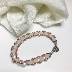 Beautiful Beaded Crystal Bracelet